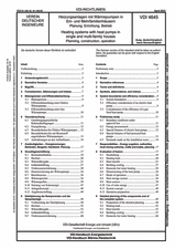 Heizungsanlagen mit Wärmepumpen in Ein- und Mehrfamilienhäusern - Planung, Errichtung, Betrieb