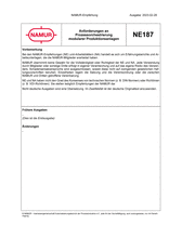 Anforderungen an Prozessorchestrierung modularer Produktionsanlagen