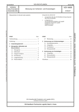 Measurement of rail and crane systems