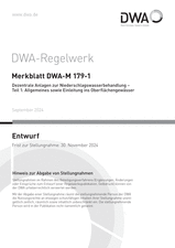 Dezentrale Anlagen zur Niederschlagswasserbehandlung - Teil 1: Allgemeines sowie Einleitung ins Oberflächengewässer