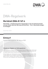 Abscheider- und Rückstausicherungsanlagen in der Grundstücksentwässerung: Einbau, Betrieb, Wartung und Kontrolle - Teil 4: Abscheideranlagen für Amalgam