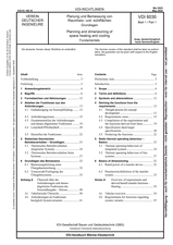 Planung und Bemessung von Raumheiz- und -kühlflächen - Grundlagen