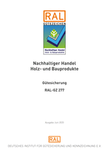 Nachhaltiger Handel Holz- und Bauprodukte - Gütesicherung