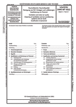 Raumlufttechnik, Raumluftqualität - Reinigung von RLT-Anlagen und Luftleitungen - Qualifizierung von Personal
