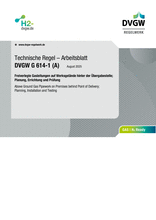 Above Ground Gas Pipework on Premises behind Point of Delivery - Planning, Installation and Testing