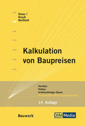 Produktabbildung: Kalkulation von Baupreisen