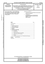 Rückkühlwerke - Sicherstellung des hygienegerechten Betriebs von Verdunstungskühlanlagen (VDI-Kühlturmregeln) - Qualifikation von Personal zum Betreiben von Verdunstungskühlanlagen