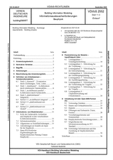 Building Information Modeling - Informationsaustauschanforderungen - Bauphysik