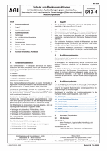 Schutz von Baukonstruktionen mit kombinierten Auskleidungen gegen chemische, thermische und mechanische Einwirkungen (Säureschutzbau) - Ausführungsdetails