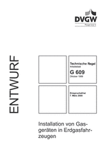 Installation of gas appliances in natural gas vehicles