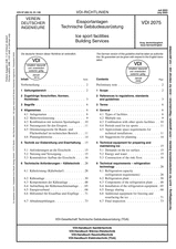 Eissportanlagen - Technische Gebäudeausrüstung