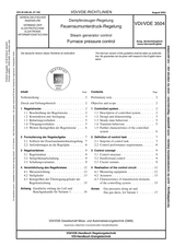 Dampferzeuger-Regelung - Feuerraumunterdruck-Regelung