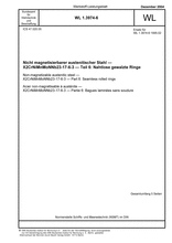 Non-magnetizable austenitic steel - X2CrNiMnMoNNb23-17-6-3 - Part 6: Seamless rolled rings