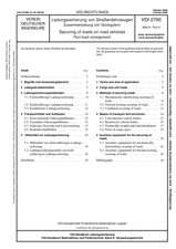 Ladungssicherung auf Straßenfahrzeugen - Zusammenladung von Stückgütern
