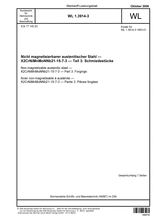 Non-magnetizable austenitic steel - X2CrNiMnMoNNb21-15-7-3 - Part 3: Forgings