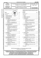 Temperaturmessung für die Gebäudeautomation - Montage von Temperaturfühlern