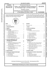 Emissionsminderung - Carbo- und metallothermische Erzeugung von Ferrolegierungen und Siliciummetall