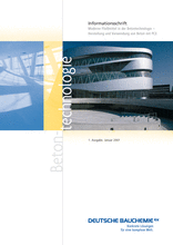 Modern superplasticisers in concrete technology - The production and use of concrete with PCE - Information pamphlet