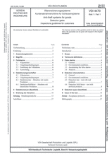 Warensicherungssysteme - Kundenabnahmerichtlinie für Schleusensysteme