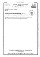 Bestimmung von Geruchsstoffimmissionen durch Begehungen - Ermittlung von Geruchsintensität und hedonischer Geruchswirkung im Feld - Berichtigung zur Richtlinie VDI 3940 Blatt 3:2010-01