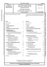CVD-Diamantwerkzeuge - Systematik, Herstellung und Charakterisierung