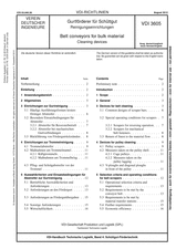 Gurtförderer für Schüttgut - Reinigungseinrichtungen