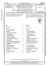 Messen von Partikeln in der Außenluft - Bestimmung der Partikelanzahlkonzentration und Anzahlgrößenverteilung von Aerosolen - Elektrischer Niederdruckimpaktor (ELPI)