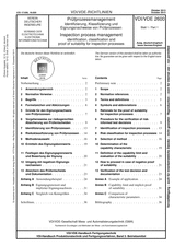 Prüfprozessmanagement - Identifizierung, Klassifizierung und Eignungsnachweise von Prüfprozessen