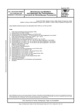 Calculation of tanks and apparatus made of thermoplastics - Characteristic values of the fluoropolymer material group