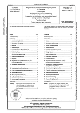 Regenerative und dezentrale Energiesysteme für Gebäude - Grundlagen - Projektplanung und -durchführung