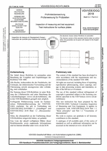 Inspection of measuring and test equipment - Test instructions for surface plates