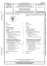 Gebäudeautomation (GA) - Anwendungsbeispiele für Raumtypen und Funktionsmakros in der Raumautomation
