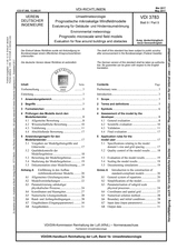 Umweltmeteorologie - Prognostische mikroskalige Windfeldmodelle - Evaluierung für Gebäude- und Hindernisumströmung