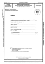 Wärmeübertragungsanlagen - Musterformulare für ordnungsgemäßes Betreiben bzw. Dokumentieren