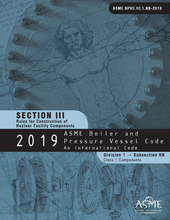 ASME Boiler & Pressure Vessel Code - Section 3: Rules for Construction of Nuclear Facility Components - Division 1: Subsection NB - Class 1 Components