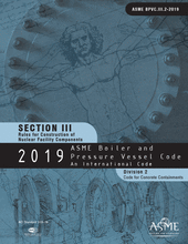 ASME Boiler & Pressure Vessel Code - Section 3: Rules for Construction of Nuclear Facility Components - Division 2: Code for Concrete Containments
