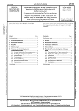 Hygieneanforderungen an die Herstellung und aseptische Abfüllung von Getränken und Molkereiprodukten - Hinweise zu mikrobiologischen Funktionsprüfungen