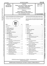 Außenluft - Messen von leicht flüchtigen organischen Verbindungen, insbesondere Ozonvorläufersubstanzen - Gaschromatografisches Verfahren