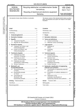 Recycling elektrischer und elektronischer Geräte - Vermarktung