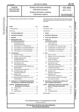 Building Information Modeling - Klassifikationssysteme
