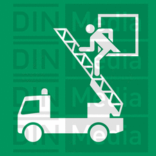 Sicherheitszeichen nach DIN EN ISO 7010-E017 Rettungsausstieg