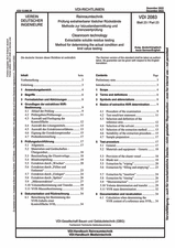 Reinraumtechnik - Prüfung extrahierbarer löslicher Rückstände - Methode zur Istzustandsermittlung und Grenzwertprüfung
