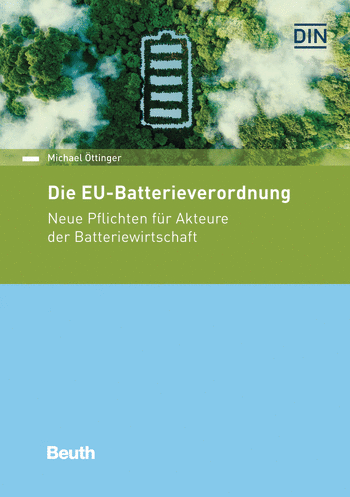Produktabbildung: Die EU-Batterieverordnung