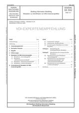 Building Information Modeling - Metadaten zur Identifikation von BIM-Anwendungsfällen