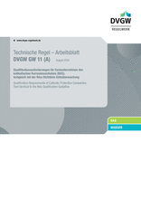 Qualification Requirements of Cathodic Protection Companies; Text identical to the fkks Qualification Guideline