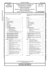 Festigkeitsnachweis von Bauteilen aus thermoplastischen Kunststoffen - Festigkeitsnachweis gegenüber statischen Belastungen