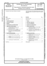 Anforderungen an Technikzentralen - Raumlufttechnik