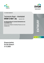 Service Lines for Maximum Operating Pressures up to and including 5 bar
