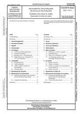 Raumlufttechnik, Raumluftqualität - Beurteilung der Raumluftqualität