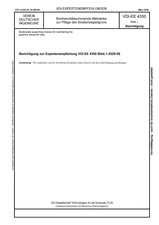 Biodiversitätsschonende Mähwerke zur Pflege des Straßenbegleitgrüns - Berichtigung zur Richtlinie VDI-EE 4350 Blatt 1:2025-06